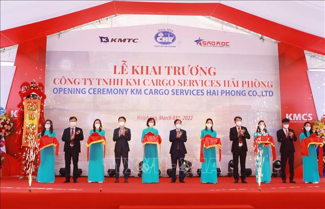 Ouverture d un centre logistique modèle dans la ville de Hai Phong